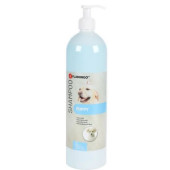 Нежен шампоан за кученца и кучета  Flamingo PUPPY SHAMPOO 1L -  с чувствителна кожа,  с дозатор за лесна употреба